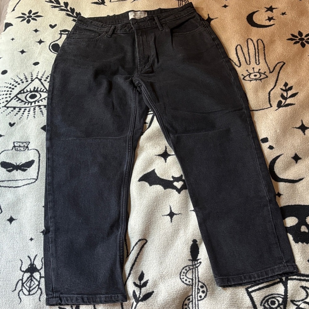 Everlane Women's Black Straight Leg Jeans